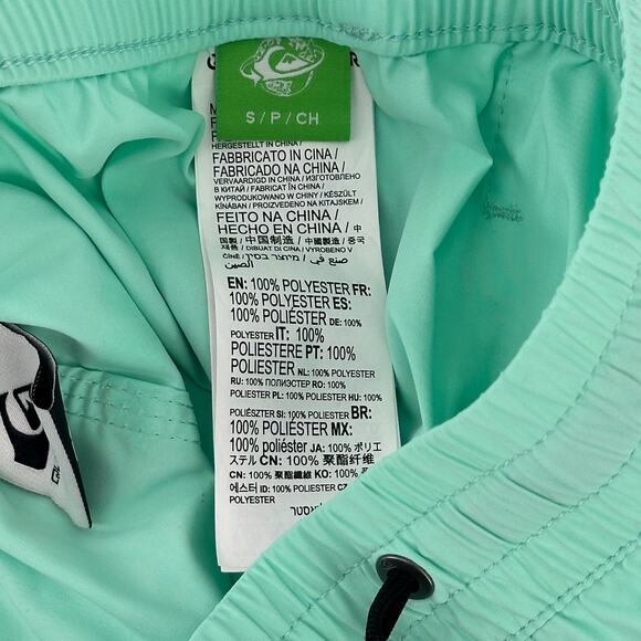Quiksilver Butt Logo Volley Swim Trunks Shorts Mens Size Small - Picture 6 of 6